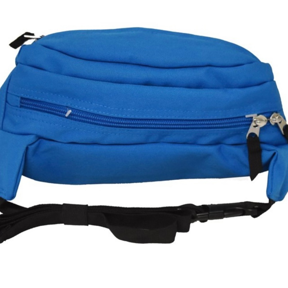 JanSport Unisex Fifth Avenue Pack Turquoise Blue Crest Fanny Pack - Picture 6 of 7